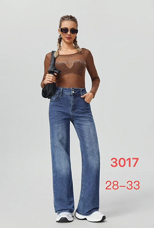 Джинсы Newjeans 3017 l.blue - делук