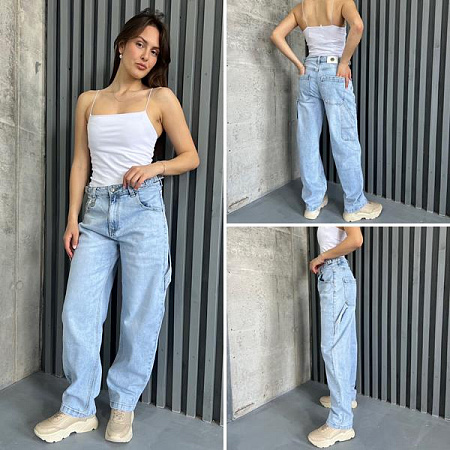 Джинсы I8Denim Women TB147 l.blue - делук