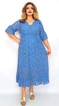 Платье Romeo Life RL499 l.blue - делук