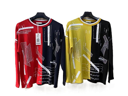 Свитер Immei 6732 yellow - делук