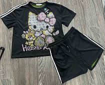 Костюм Шаолинь BH8510 black-green - делук