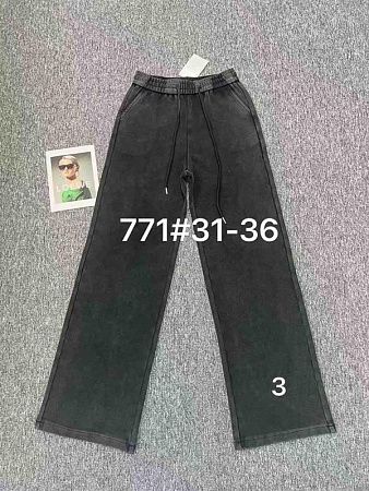 Джинсы Leen 771-3 black - делук