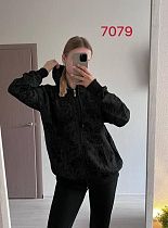 Кофта Спорт Fsn 7079 black - делук