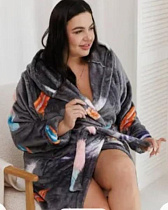 Халат Romeo Life RL836 grey - делук