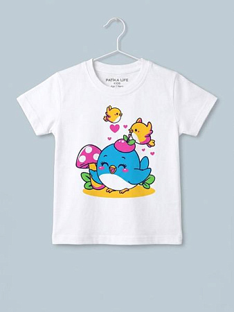 Футболка Dino DN500 white - делук