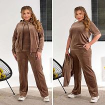 Костюм Спорт Dgmd 25041 brown - делук