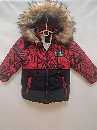 Куртка Giang GN13 black-red - делук