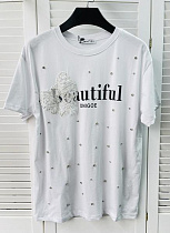 Футболка Karon 7030 white - делук