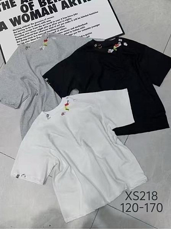 Футболка Sunnytot XS218 black - делук