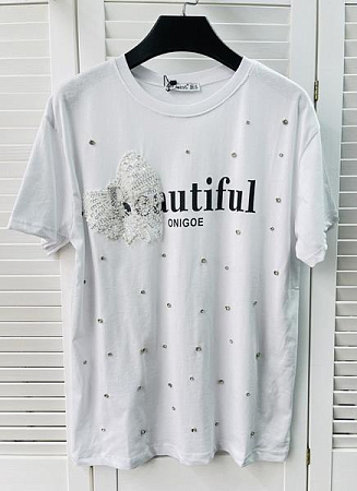 Футболка Karon 7030 white - делук