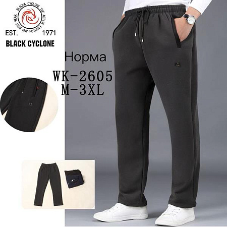Штаны Спорт Giang G66-2605 black - делук