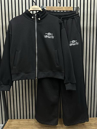 Костюм Спорт Nefertiti NF129 black - делук