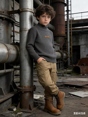 Свитер Yalisi 838 grey - делук