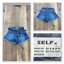Шорты Jeans Club 1429-3 blue - делук