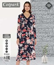 Ночнушка Cotpark 13398 black - делук