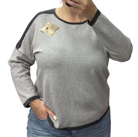 Свитер Dgmd 25236 grey - делук