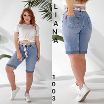 Шорты Liana Denim 1-003-1 l.blue - делук