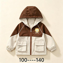 Куртка Flong 882603 brown - делук