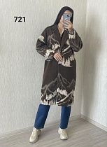 Пальто Fsn 721 khaki - делук
