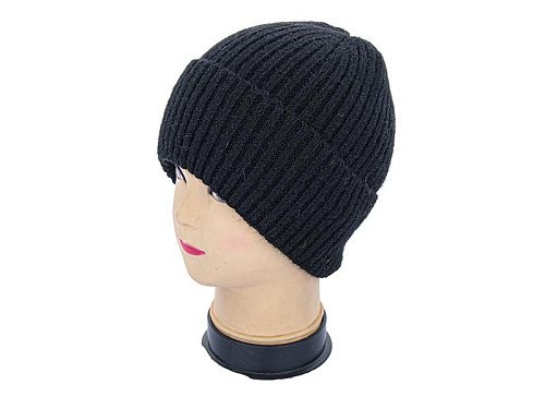 Шапка Angelica ALPACA 001-5 black - делук