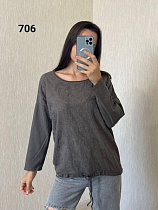 Свитер Fsn 706 grey - делук