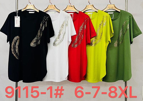 Футболка Immei 9115-1 black - делук