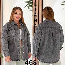 Рубашка Beki 468 black - делук
