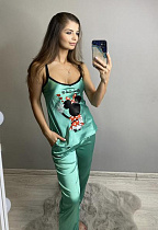 Пижама Gull G373 green - делук