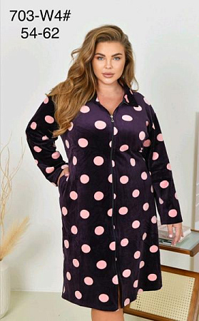 Халат Romeo Life 703-W4 purple - делук