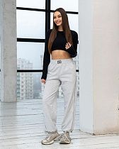 Штаны Спорт Azna Б16 grey - делук