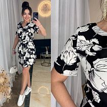 Платье Arina 2417 black Платье Arina 2417 black - делук