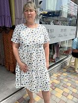 Платье Eskobo E53 white - делук