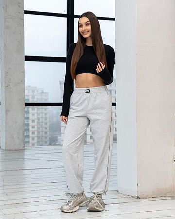 Штаны Спорт Azna Б16 grey - делук