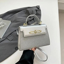 Сумка Fashion Bag D1013-2 grey - делук