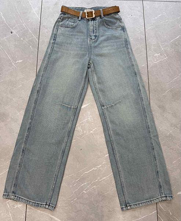 Джинсы Saint Wish 82328 l.blue - делук