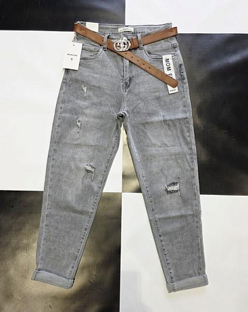 Джинсы Jeans Club KF655-6 grey - делук