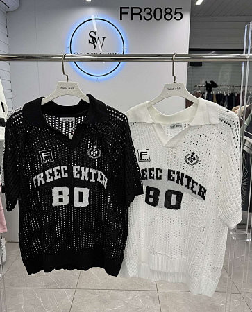 Футболка Saint Wish FR3085 white - делук