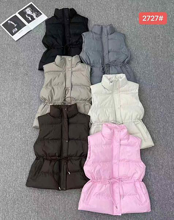 Жилетка Oukali 2727 beige - делук