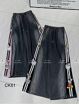 Штаны Спорт Sunnytot CK61 black-pink - делук