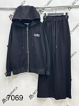 Костюм Спорт Met&March 7069 black - делук