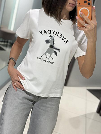 Футболка Comod K6021 white - делук