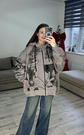 Кофта Спорт S.Style 645 grey - делук