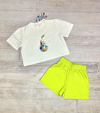 Костюм Lima Kids 2514 white-yellow - делук