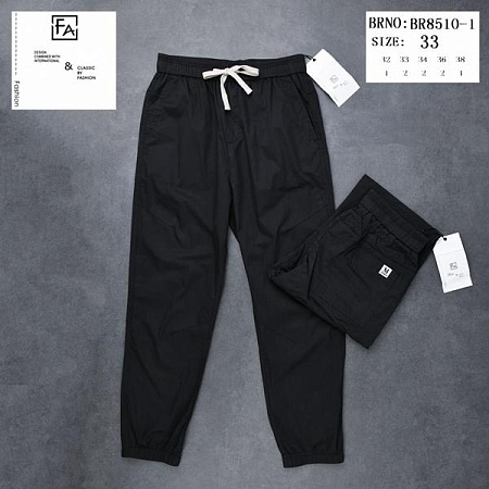 Штаны Спорт Baron Jeans 8510-1 black - делук
