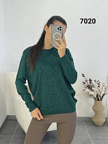 Свитер Fsn 7020 green - делук