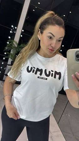 Футболка Lovekan 1511 white - делук