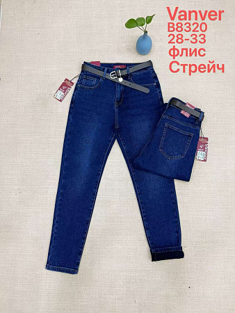 Джинсы Vanver B8320 blue - делук