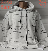 Худи Надийка ND643-744 white - делук