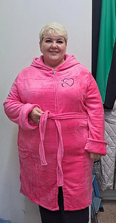 Халат Romeo Life RL816 pink - делук