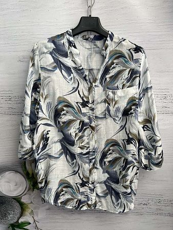 Рубашка New Season 8301 blue - делук
